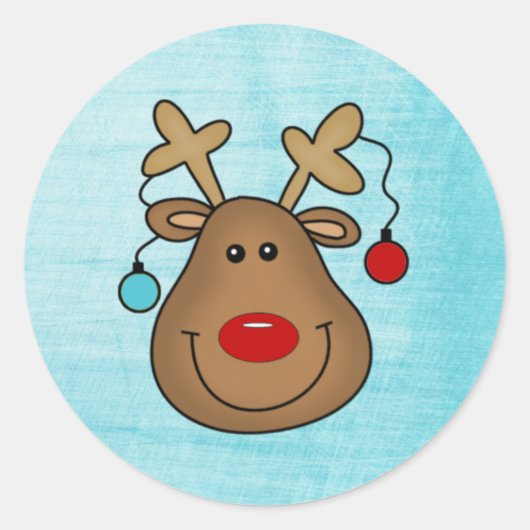 Kerst sticker (Voorkant)