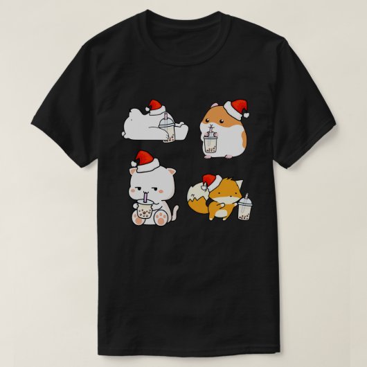 Kerst sticker bundel 1 t-shirt (Design voorkant)