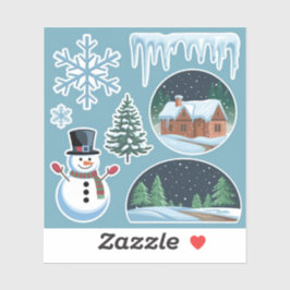 Kerst sticker Collectie voor laptop & Notitieboek