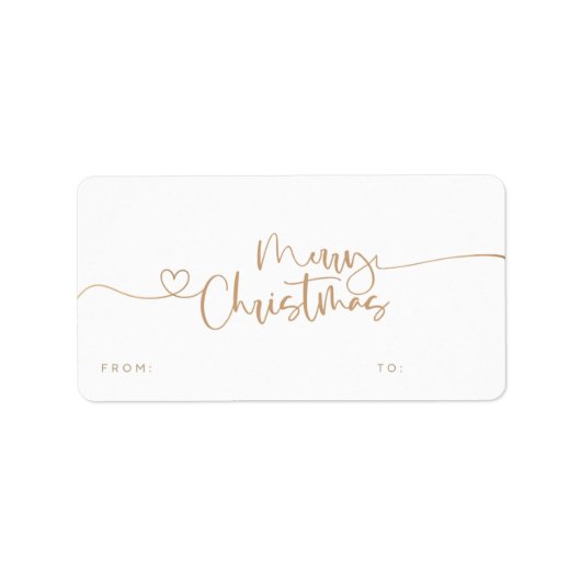 Kerst sticker-etiket etiket (Voorkant)