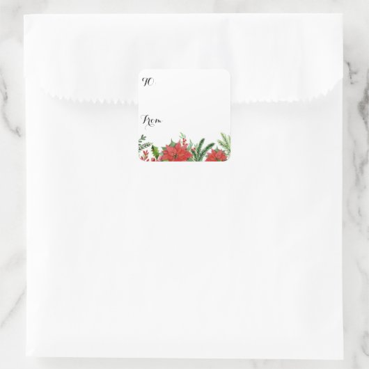 Kerst sticker labels. (Tas)