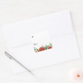 Kerst sticker labels. (Envelop)
