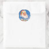  Kerst sticker Santa Claus (Tas)