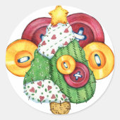KERST STICKER - SRF (Voorkant)