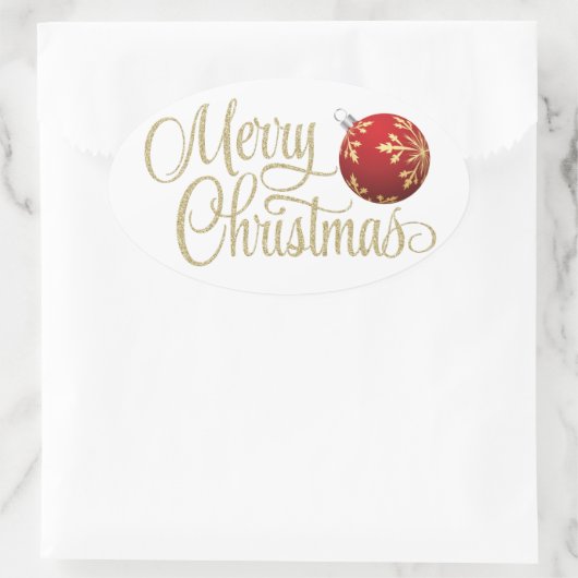 KERST STICKER - SRF (Tas)