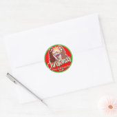 Kerst sticker van het Heilige Gezin (Envelop)