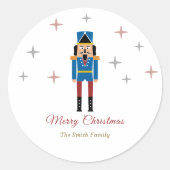 Kerst sticker van voedingskraker (Voorkant)
