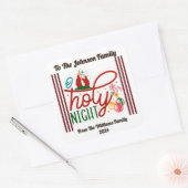 Kerst sticker voor de Heilige Nacht (Envelop)