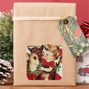 Kerst sticker voor meisjes en rendieren