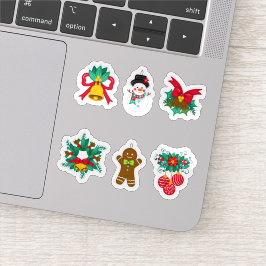 Kerst stickercollectie sticker