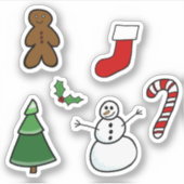 Kerst stickers (Voorkant)