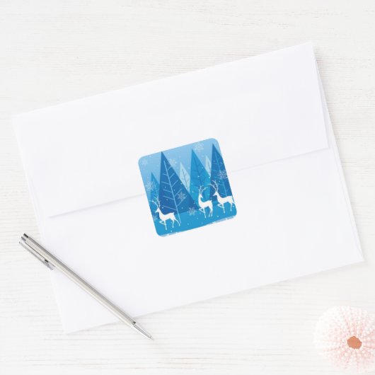 Kerst stickers (Envelop)