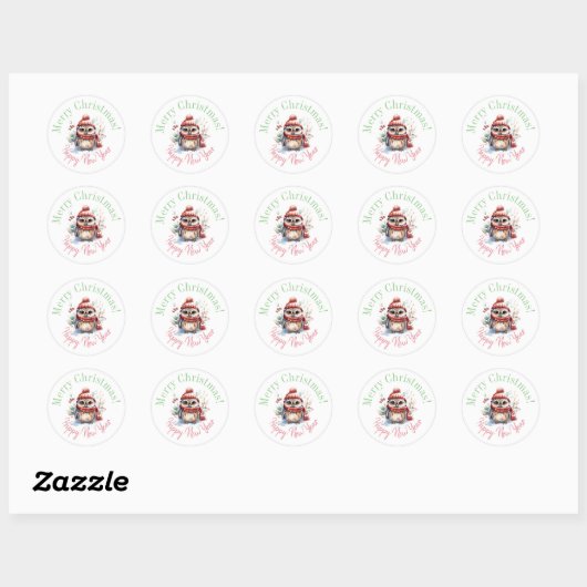 Kerst stickers (Vel)