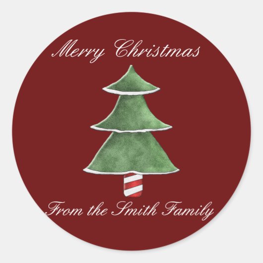 kerst stickers (Voorkant)