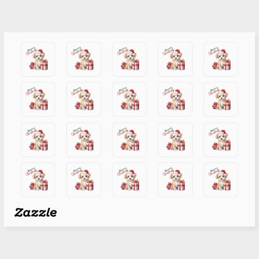 Kerst stickers (Vel)
