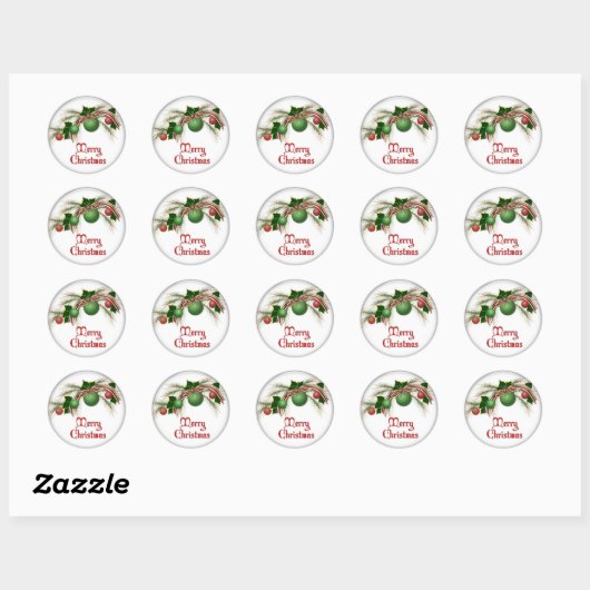 kerst stickers (Vel)