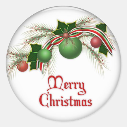 kerst stickers (Voorkant)