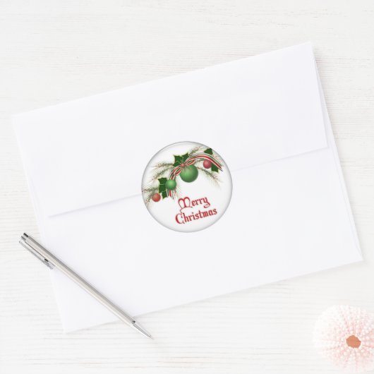 kerst stickers (Envelop)