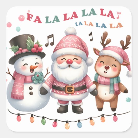 Kerst stickers (Voorkant)