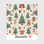 Kerst stickers (Vel)