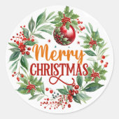 Kerst stickers (Voorkant)