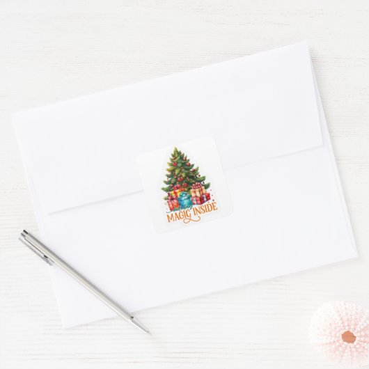 Kerst stickers (Envelop)