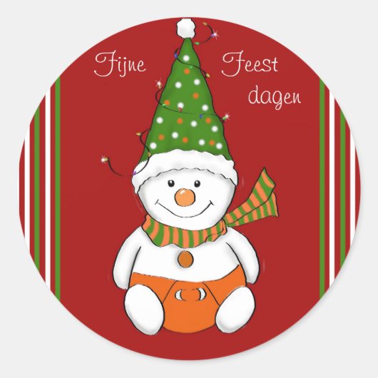 kerst stickers          ... (Voorkant)