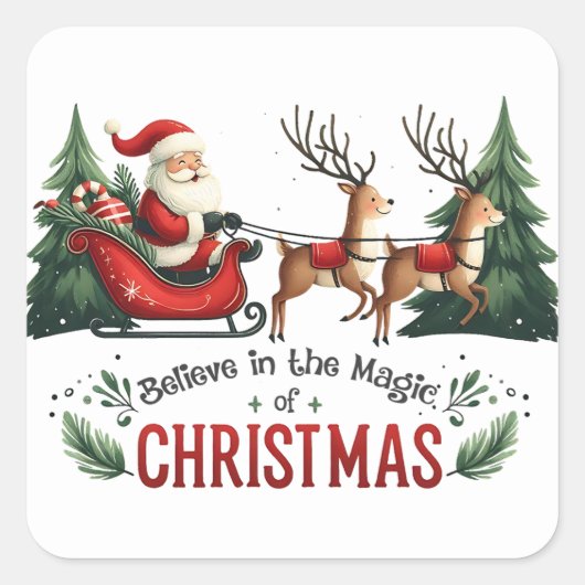 Kerst stickers (Voorkant)
