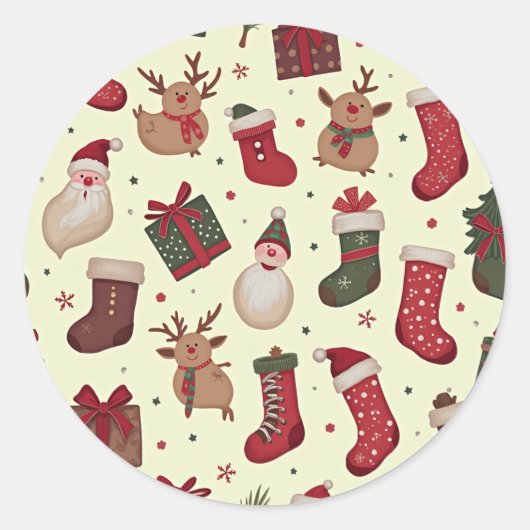 Kerst stickers (Voorkant)