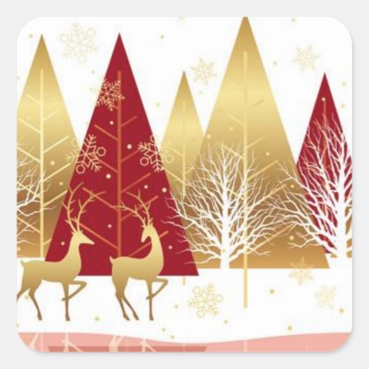 Kerst stickers (Voorkant)