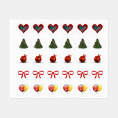 Kerst stickers (Vel)