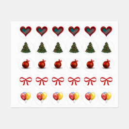 Kerst stickers