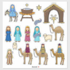 Kerst stickers
