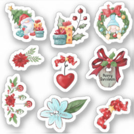 Kerst stickers
