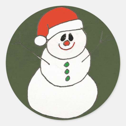 kerst stickers (Voorkant)