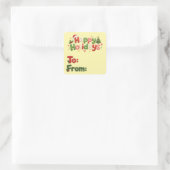 Kerst stickers (Tas)