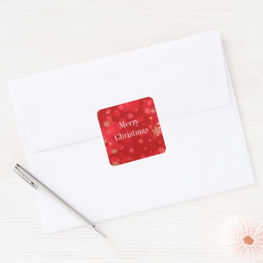 Kerst stickers (Envelop)