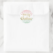 Kerst stickers (Tas)