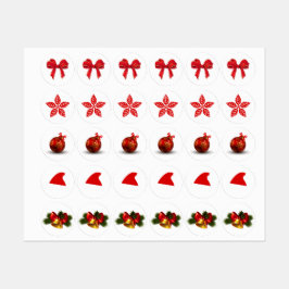 Kerst stickers