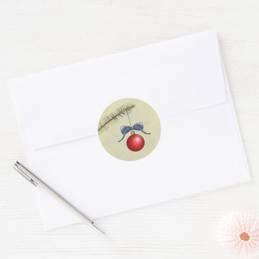 kerst stickers (Envelop)