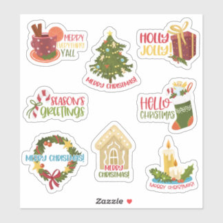 Kerst stickers