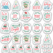 Kerst stickers (Voorkant)