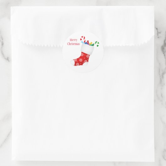 Kerst stickers (Tas)