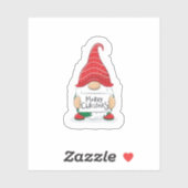Kerst stickers en labels (Vel)
