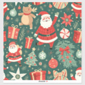 kerst stickers en labels (Vel)