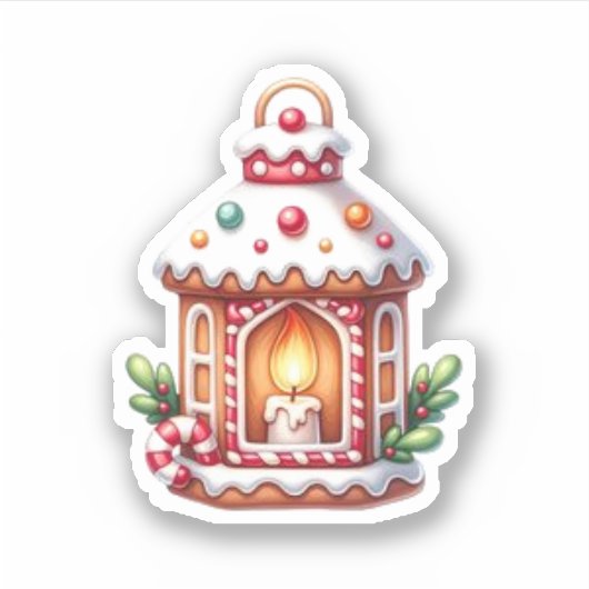 Kerst stickers en labels (Voorkant)
