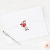 KERST STICKERS ENVELOP SEAL CAT W/ PACKAGE (Envelop)