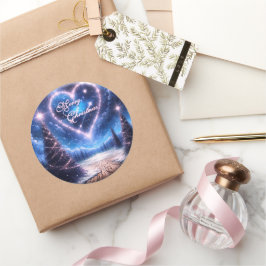 Kerst stickers, etiketten voor geschenken en kaart