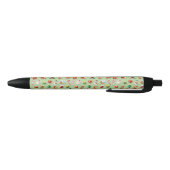 Kerst stickers Festive Pattern Zwarte Inkt Pen (Bodem)