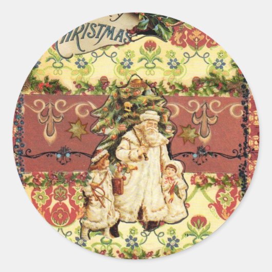 kerst stickers groot 3" (Voorkant)